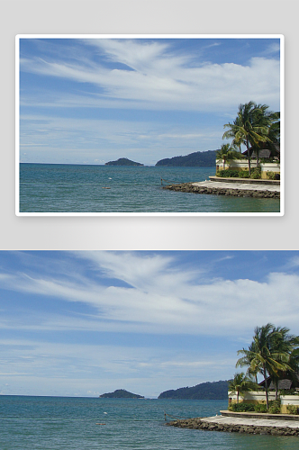 马来西亚沙巴岛风景图片