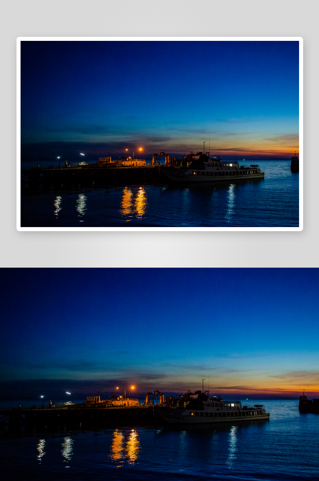 泰國(guó)蘇梅島夜景圖片素材