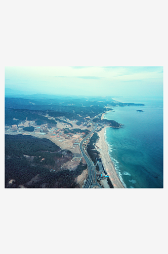 韩国海水浴场风景图片