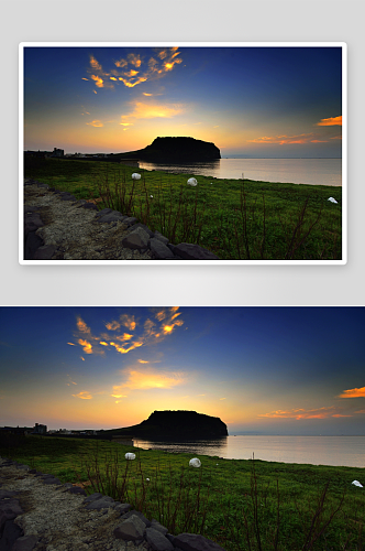 韩国济州岛自然风景图片