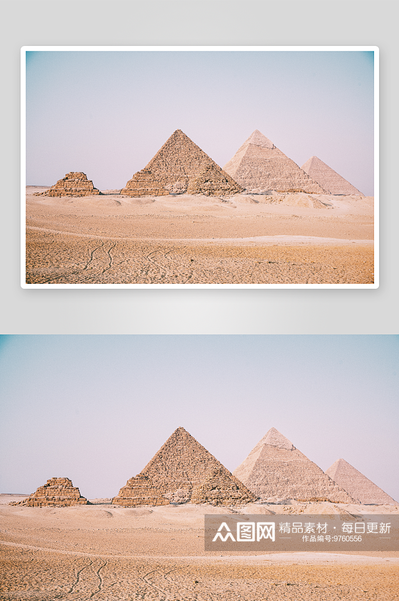 古埃及金字塔的图片素材