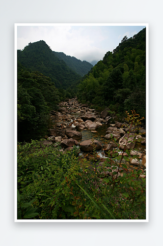 福建大安源黄冈山大峡谷风景图片