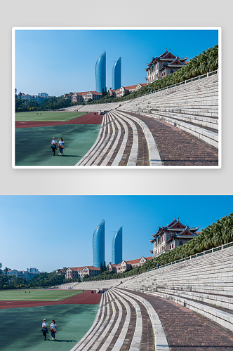 福建厦门大学建筑风景图片