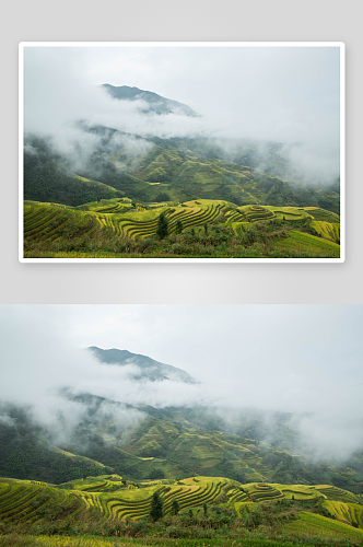 广西桂林龙脊梯田风景图片