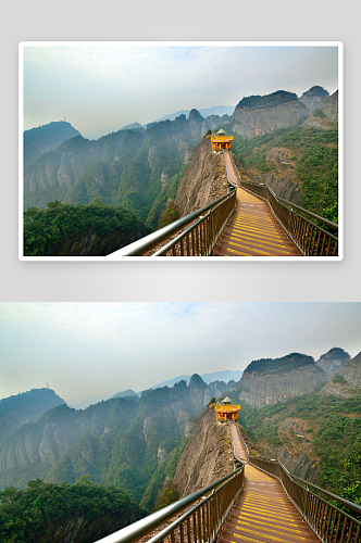 广西桂林天门山风景图片