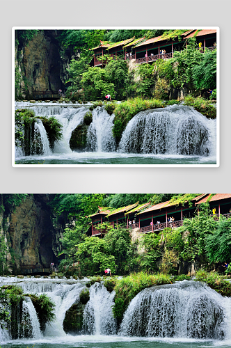 贵州黄果树瀑布风景图片