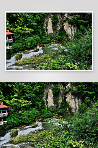 贵州黄果树瀑布风景图片