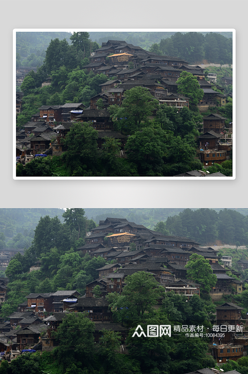 贵州西江千户苗寨风景图片素材