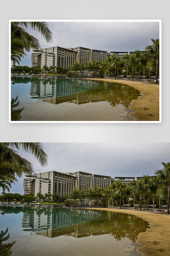海南三亚海棠湾艾迪逊酒店风景
