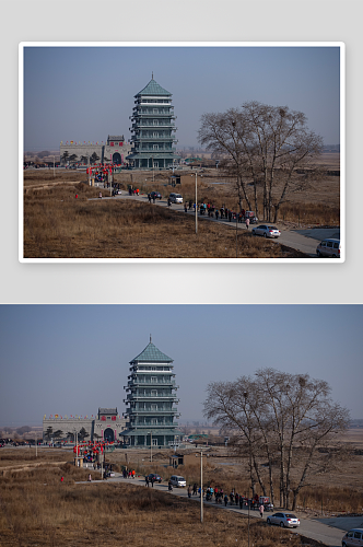 河北蔚县暖泉古镇建筑风景图片