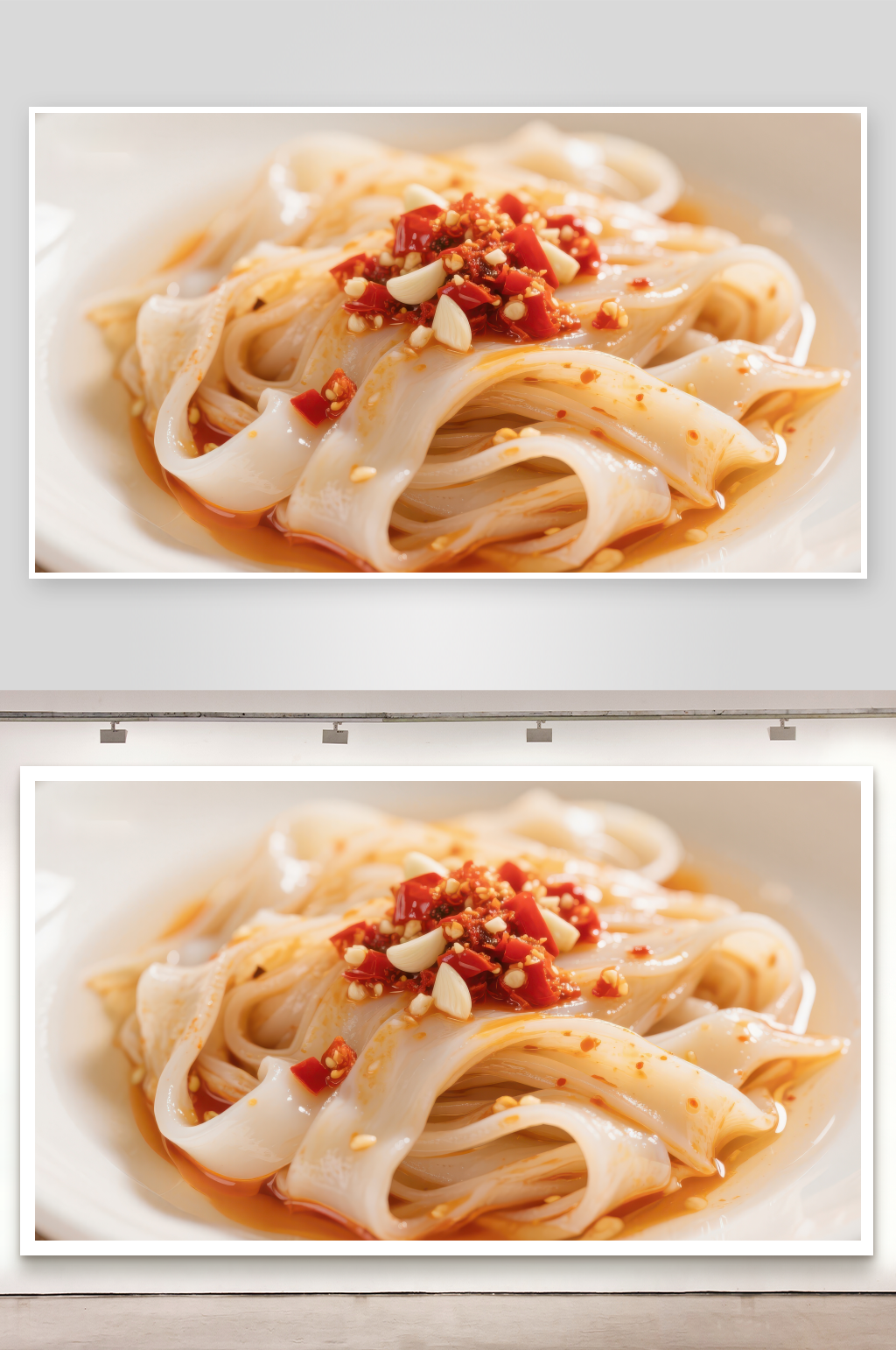麻辣凉皮鲜香诱人素材