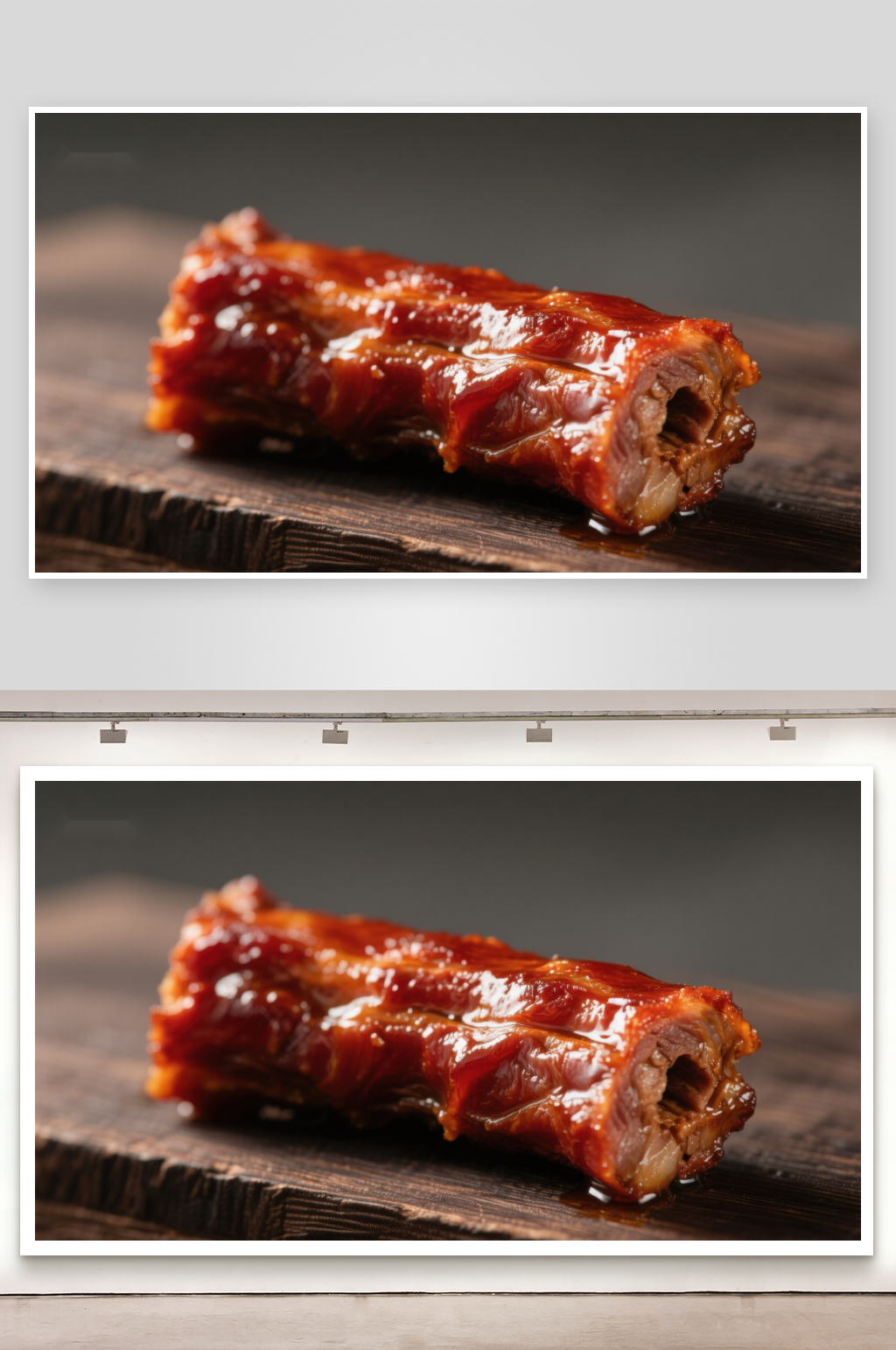 美味烤肉色泽诱人素材