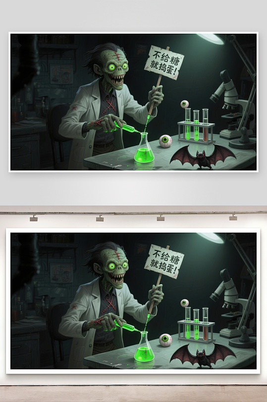 实验室中的怪异科学家-众图网