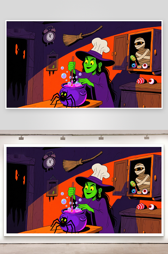 女巫厨房魔法与木乃伊的奇妙夜-众图网