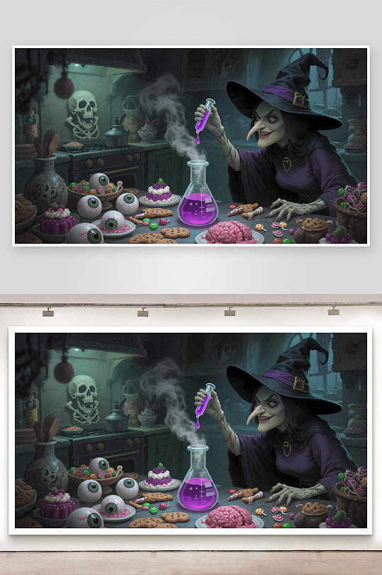 女巫厨房魔法与甜点的奇妙结合-众图网