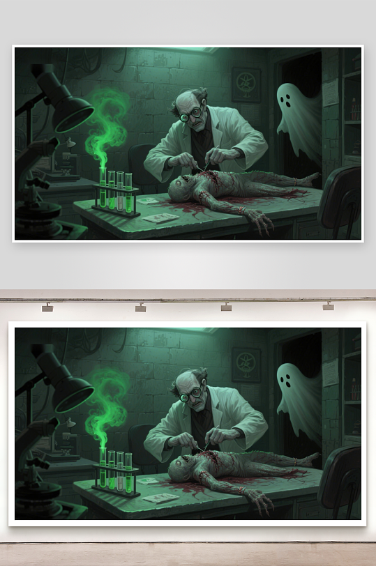 实验室中的怪异实验-众图网