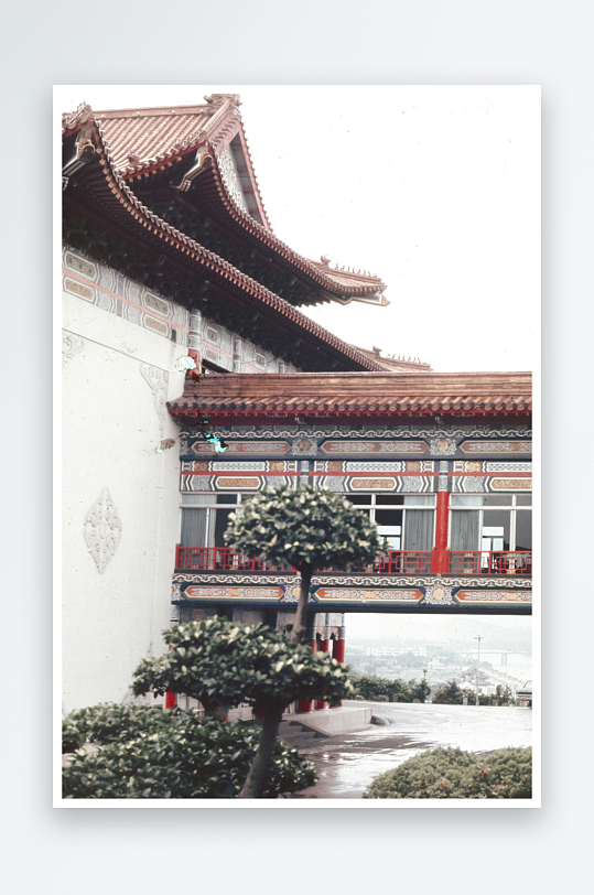 传统中式建筑庭院景观-众图网