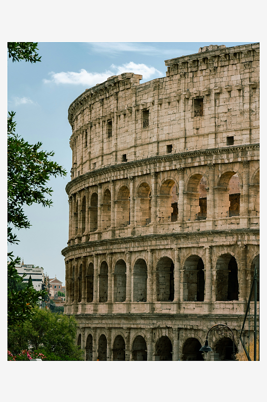 古罗马圆形剧场遗址-众图网