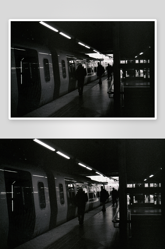 地铁站内行人走动-众图网