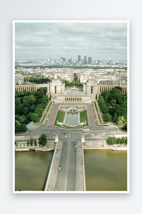 城市广场与桥梁景观-众图网