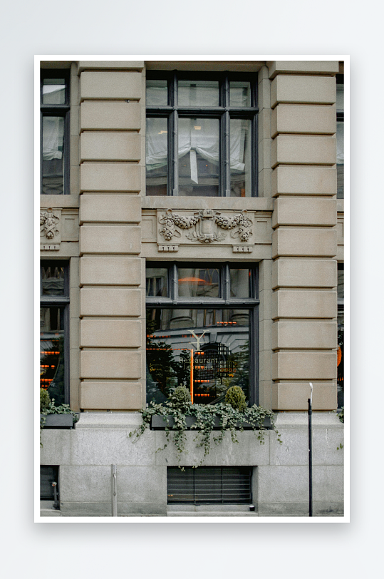 城市建筑立面细节-众图网