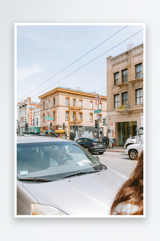 城市街道日常景象-众图网