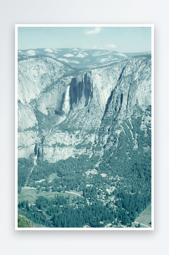 山谷峡谷森林景观-众图网