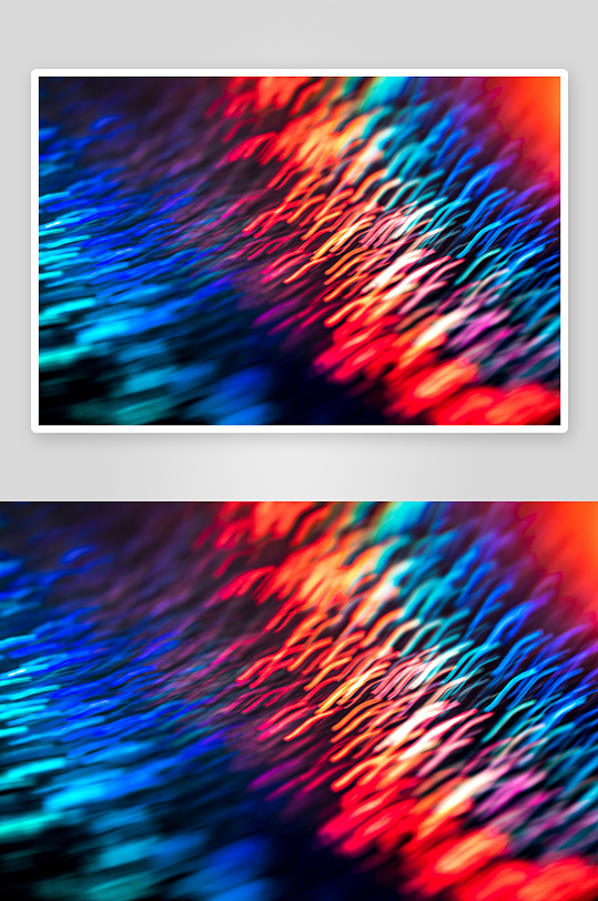 彩色光流抽象图案-众图网
