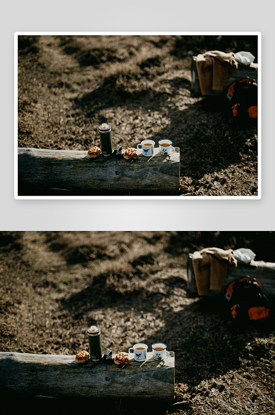 户外野餐场景静物-众图网