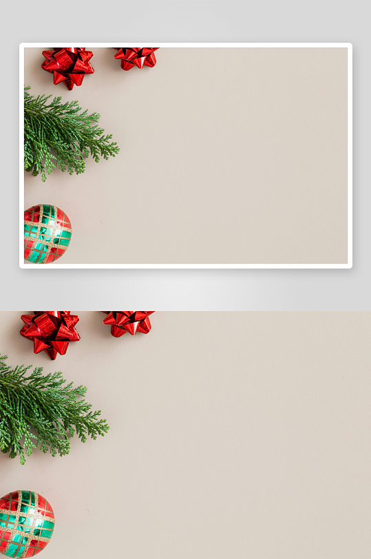 圣诞装饰静物摆拍-众图网