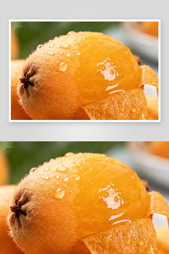 新鲜枇杷特写汁水饱满-众图网