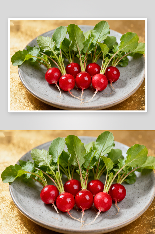 新鲜红萝卜摆盘特写-众图网