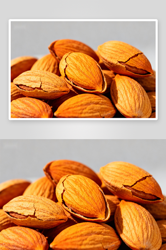 杏仁特写纹理与色泽-众图网