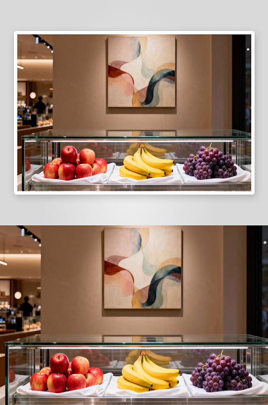 水果展示柜静物拍摄-众图网