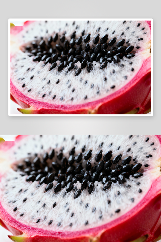 火龙果切面特写展示-众图网