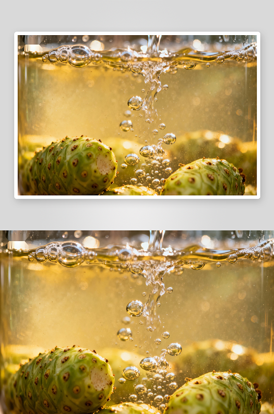 热带水果水中泡照片摄影-众图网