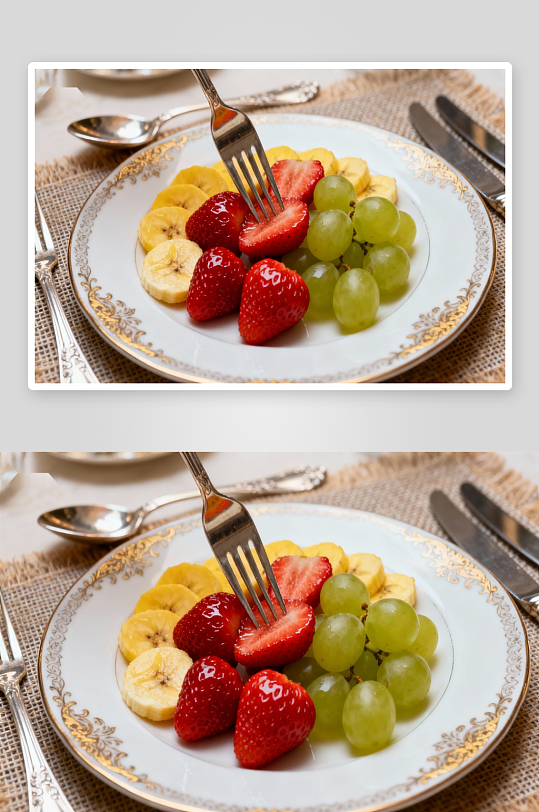 精美水果拼盘摆盘-众图网