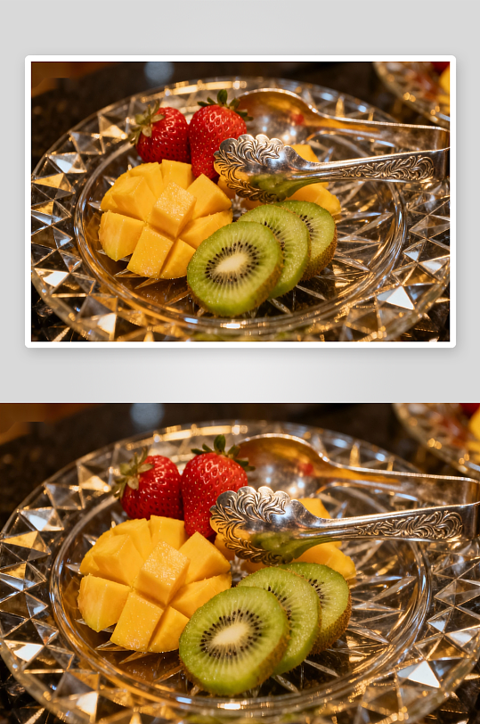 精美水果拼盘特写-众图网