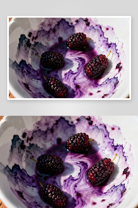 紫汁桑葚特写照片摄影-众图网