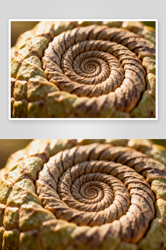 螺旋纹理特写展现自然之美-众图网