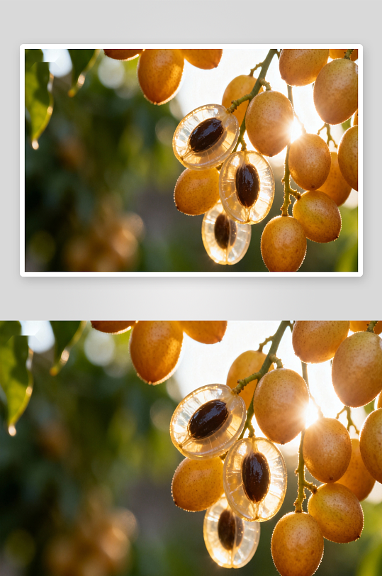 阳光下果实透亮诱人-众图网