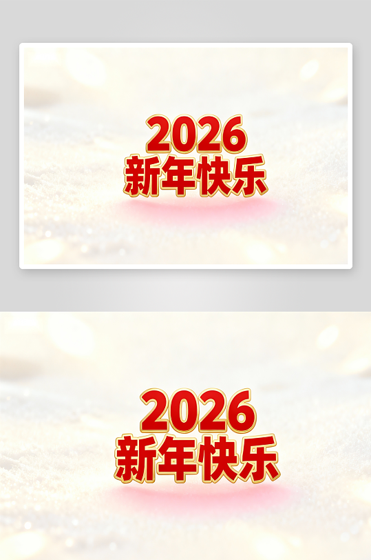 2026新年快乐贺图-众图网