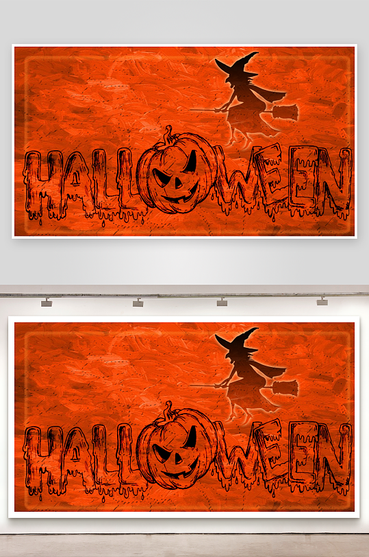 万圣节主题插画照片摄影-众图网