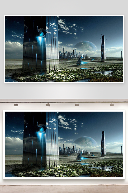 未来科技城市景观-众图网