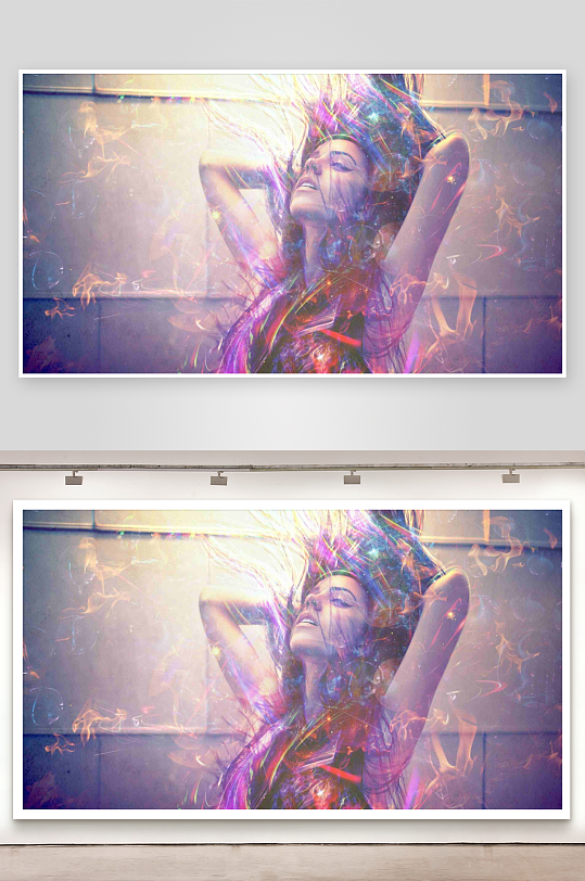 梦幻光影中的人像艺术-众图网