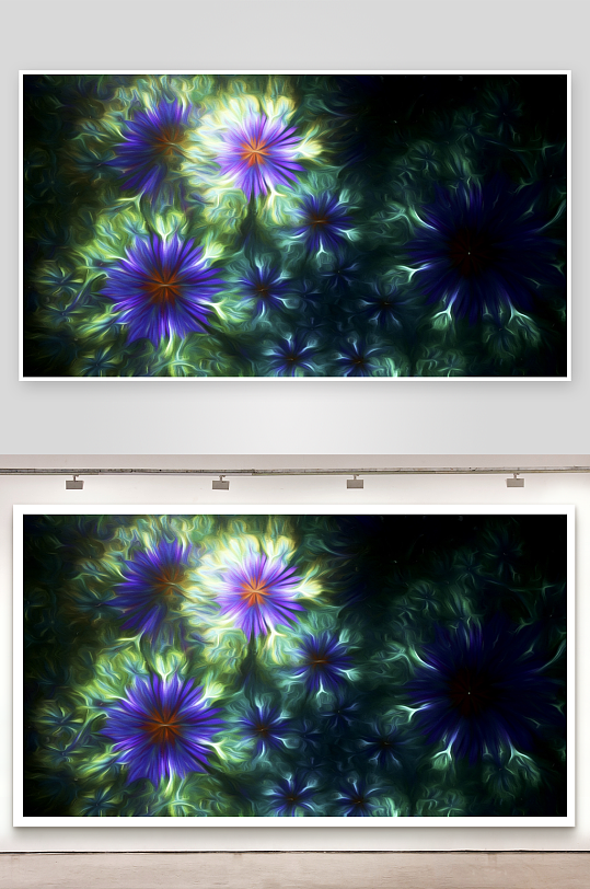 梦幻花卉艺术画照片摄影-众图网