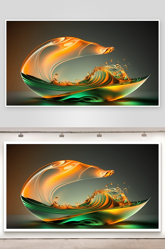 流动光影艺术造型-众图网