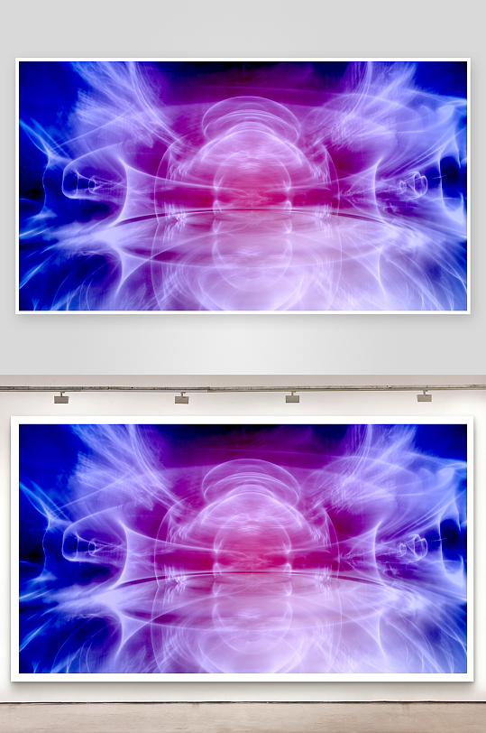 炫彩烟雾抽象艺术图案-众图网