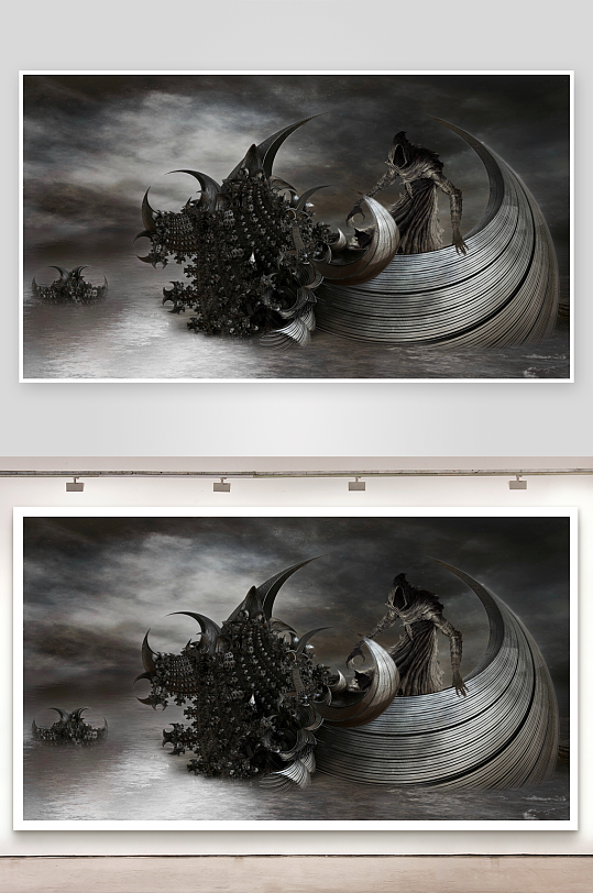 神秘暗黑生物与奇异构造-众图网