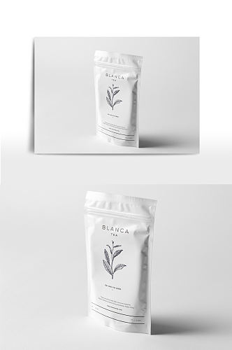 茶叶袋塑料自立袋包装样机